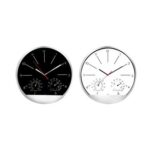 Wall Clock With Thermometer & Hygrometer