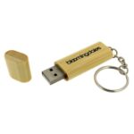 Bamboo Rectangular USB