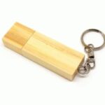Bamboo Rectangular USB - Image 2