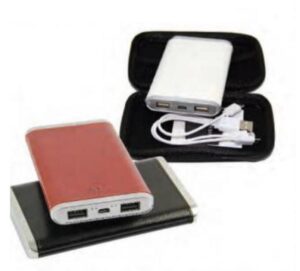 Leather Grip Power Bank