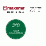 Maxema Icon Green Ballpoint Pens - Image 2