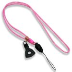 Plastic Zipper Lanyards